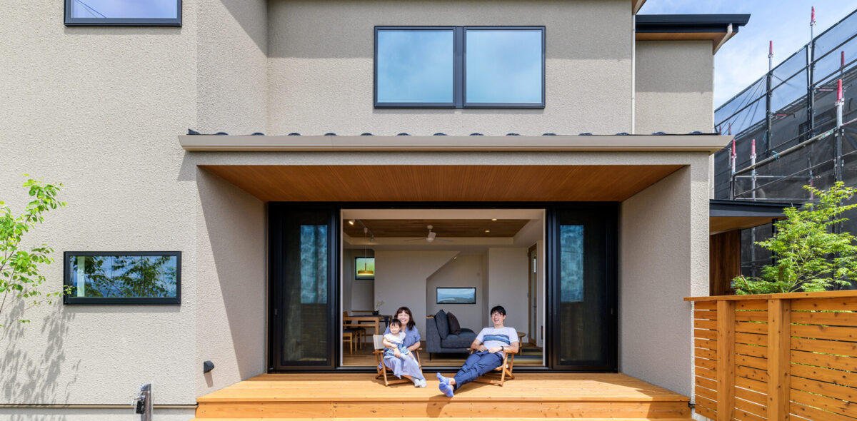 外とつながる開放的な暮らしがしたいと思ったからです。