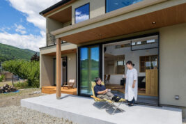 おうちの雰囲気を実際に見て、素敵だった事です。