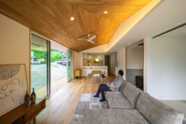 開放感のある暮らしをイメージすることができた点に強く惹かれました。