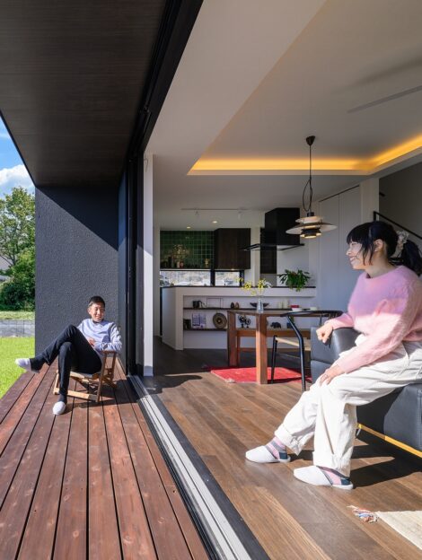 ゆったり景色を楽しみながら暮らす家