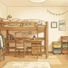 子供部屋の広さと収納